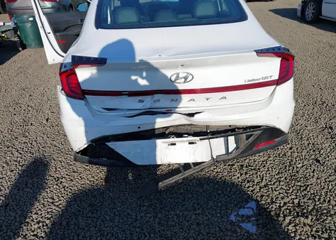 2020 Hyundai Sonata Limited из США, поврежденный, VIN 5NPEH4J27LH033042